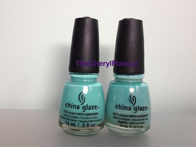 China Glaze Too Yacht To Handle vs China Glaze For Audrey China Glaze Too Yacht To Handle vs China Glaze For Audrey