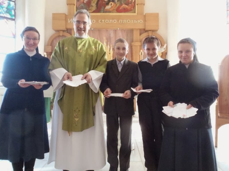 Fr Michael Shields and the Sisters and the prayers February 26, 2014 Magadan