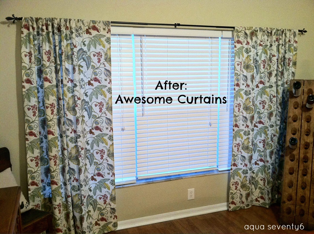 Aqua Seventy6 15 Minute Project Tablecloth Curtains
