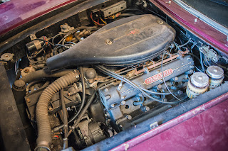 Motore V8 4.7 da 330 CV della Maserati Ghibli del 1968