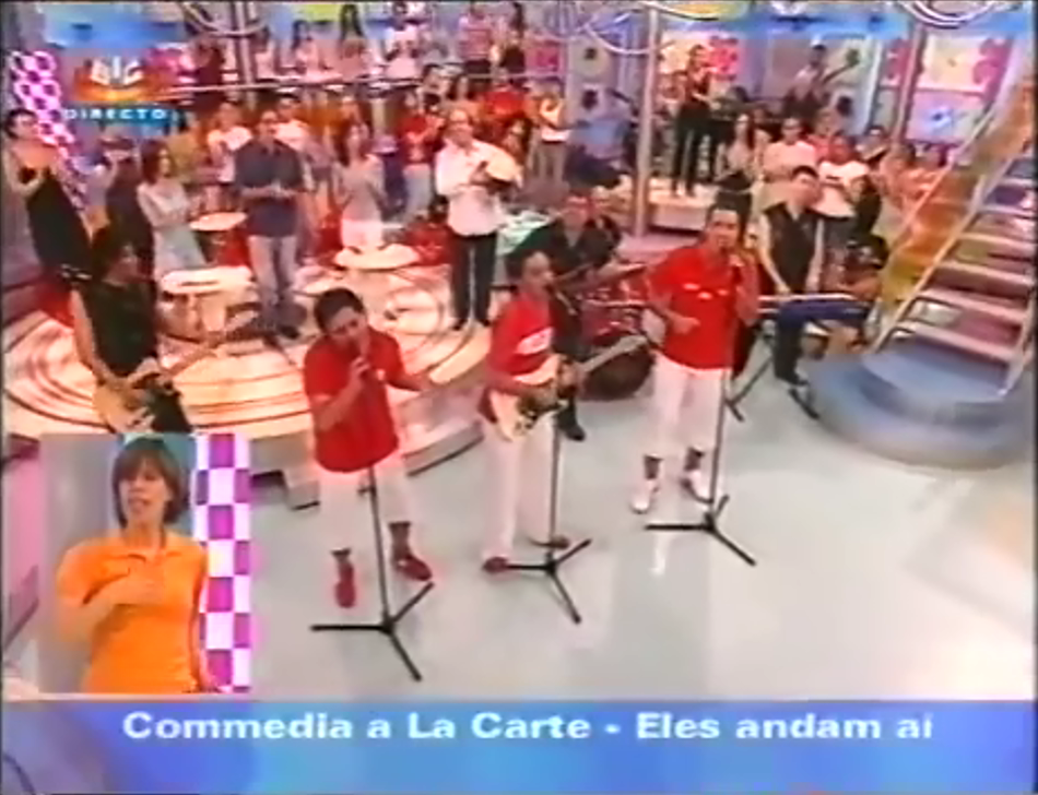 Atuação da banda de música Milénio