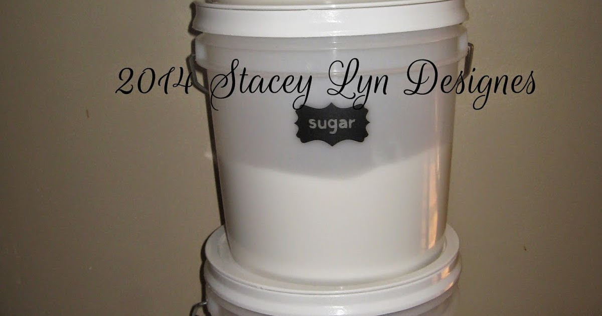 Stacey Lyn Designs Bucket Labels