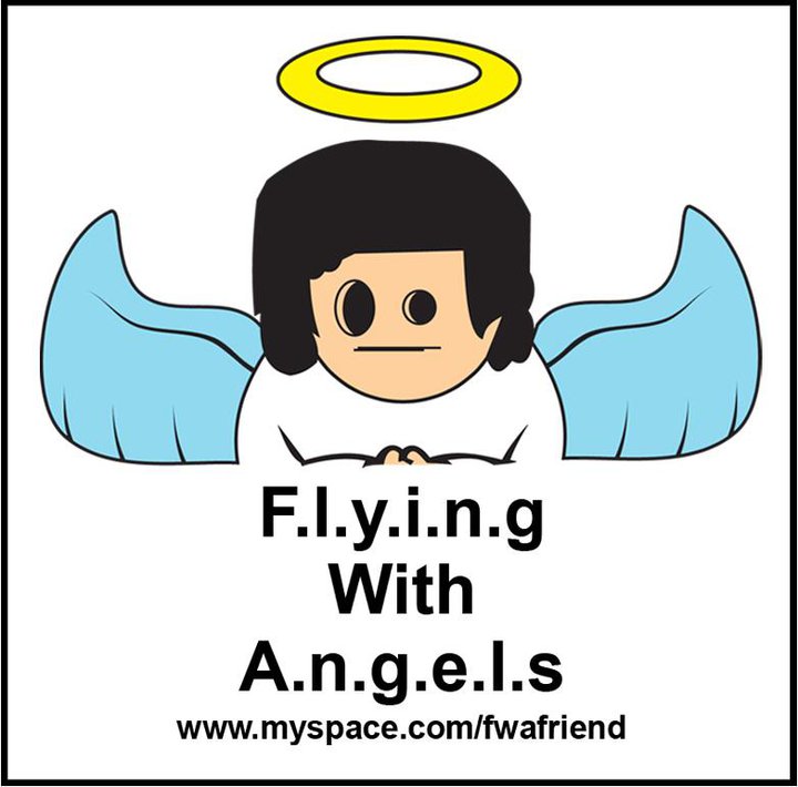 flying with angel