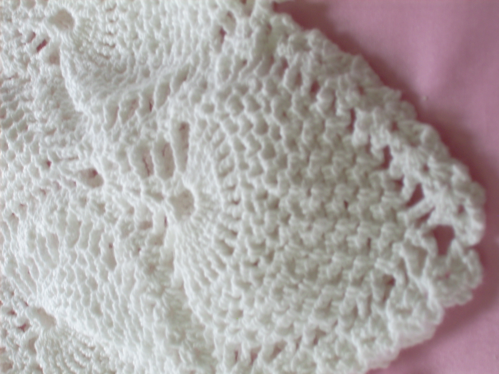antiquebeginnings: Hand Crochet Pineapple Christening Gown