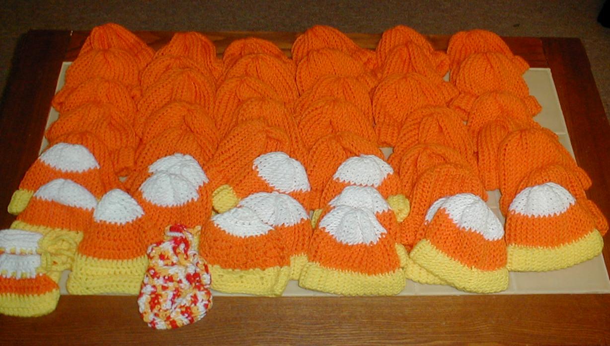 crochet halloween hats