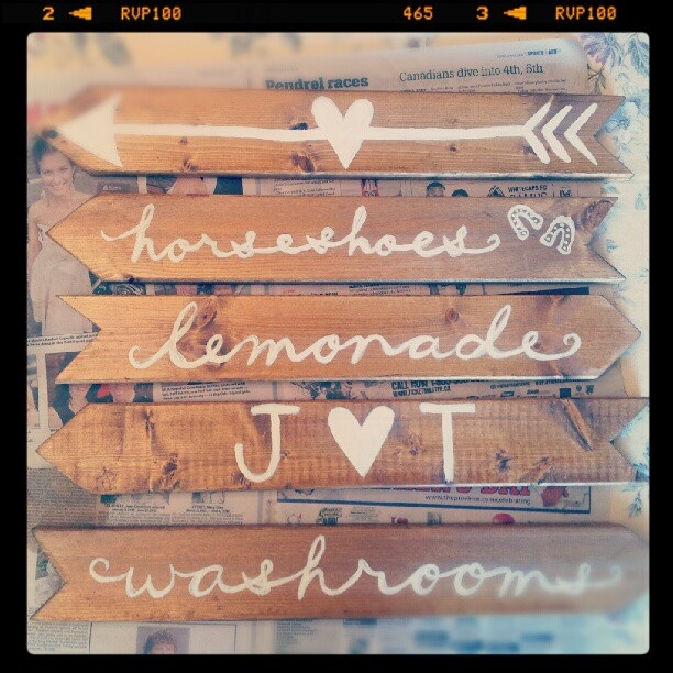 Pure Joy Arrow Signs DIY