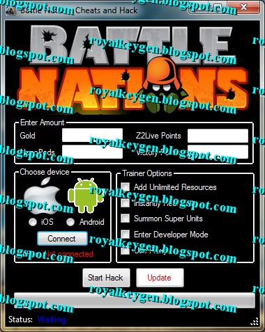 battle nations hack no survey