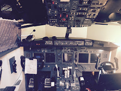 The first sim build of the 737