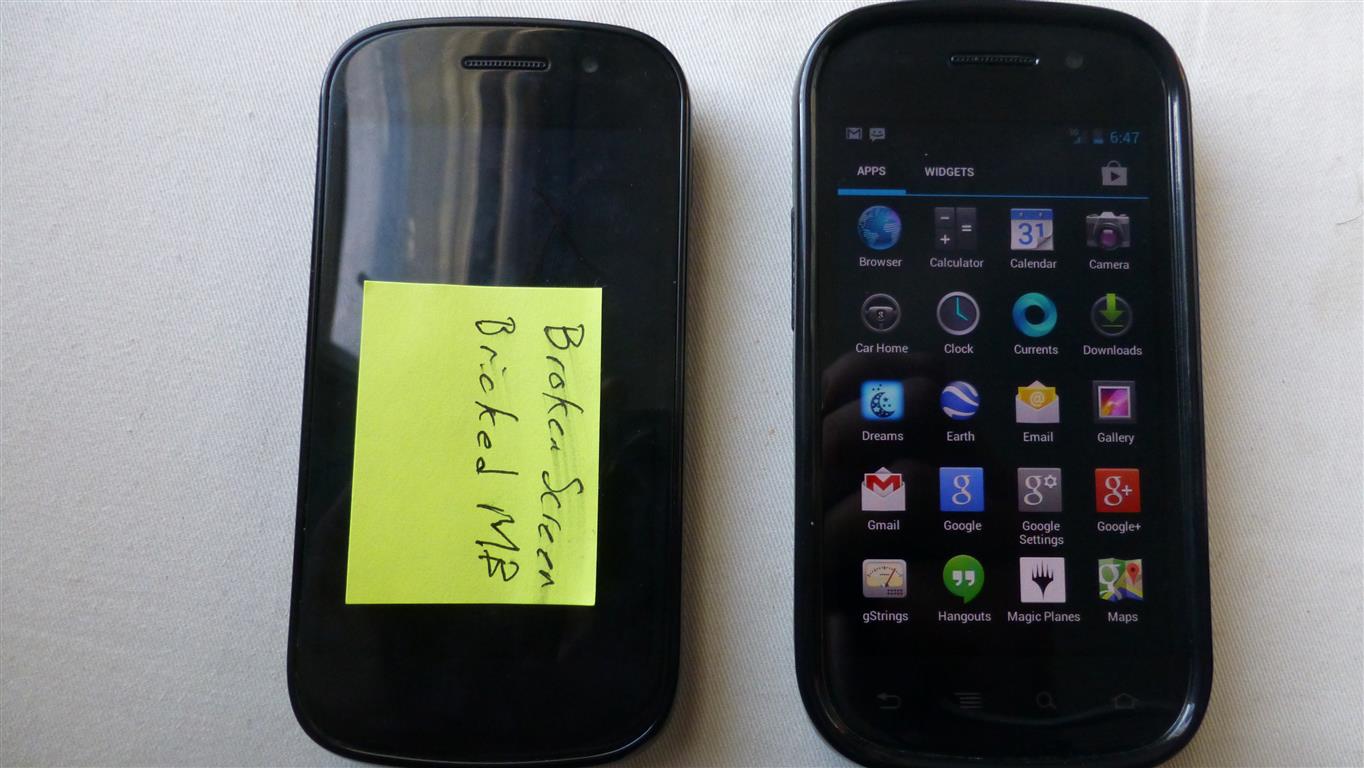 Phone screen replacement Nexus S D720 Dragonfly DIY