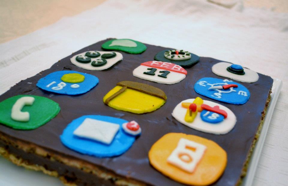 Iphone App Cake Toppers Iphone App Cake Toppers