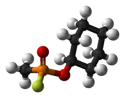 Cyclohexyl methylphosphonofluoridate chemical weapon