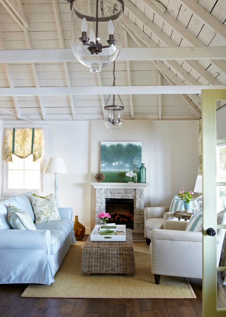 Spotted from the crow's nest: Beach House Tour- Cottage on the ...