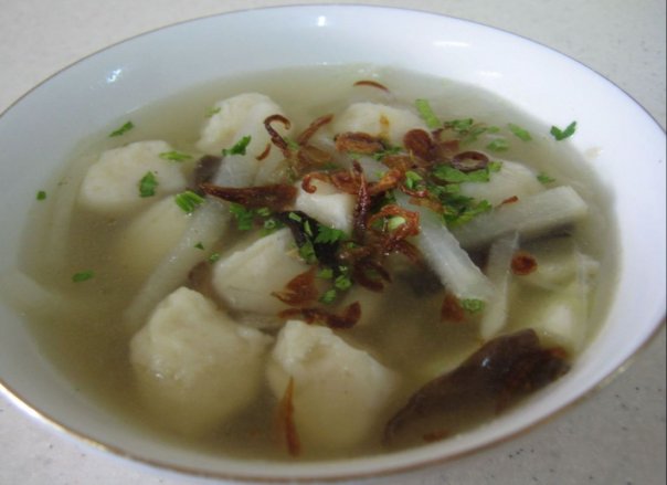 Tekwan palembang Resep Masakan Indonesia Tekwan palembang Resep Masakan Indonesia