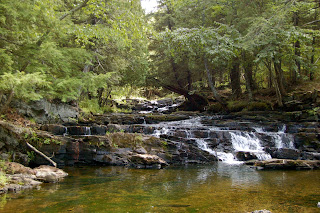 Black Slate Falls and Quartzite Falls