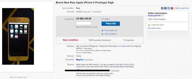 Look! Alleged iPhone 6 Prototype is Now Making a Buzz Online with $50,100 Bids Look! Alleged iPhone 6 Prototype is Now Making a Buzz Online with $50,100 Bids