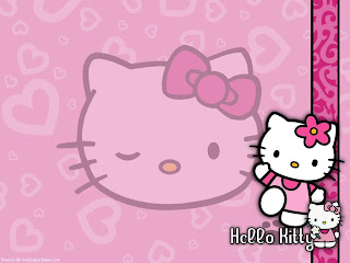 Hello Kitty desktop wallpaper background 1024x768