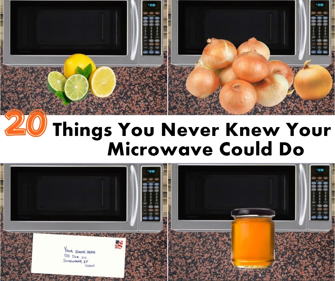 20 Things You Never Knew Your Microwave Could Do Handy DIY