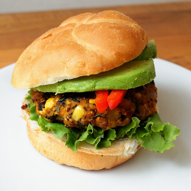 Black Bean & Winter Squash Burger Black Bean & Winter Squash Burger