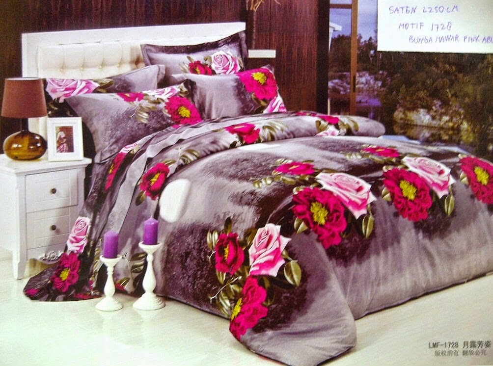 sprei jepang pink abu motif bunga mawar lovina sprei jual sprei dan bedcover on line sprei jepang pink abu motif bunga mawar lovina sprei jual sprei dan bedcover on line