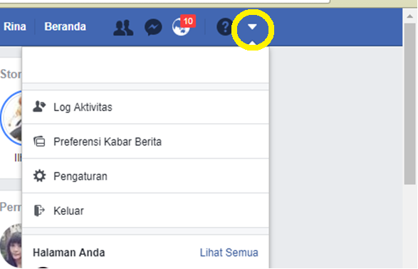 halaman beranda facebook halaman beranda facebook