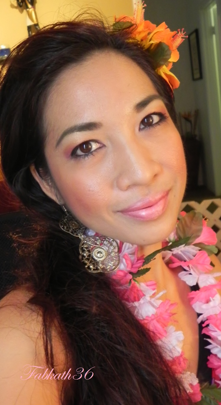 HAWAII/TROPICAL/LUAU INSPIRED EYE MAKEUP, e.l.f 100 palette eyeshadow