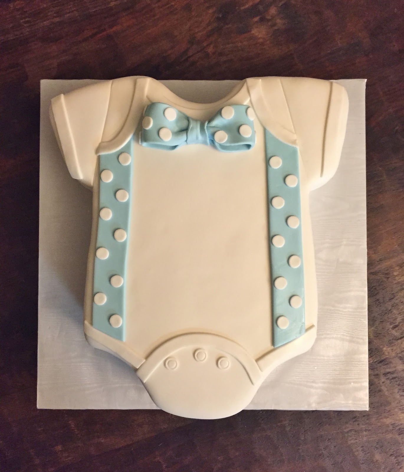 Cakes by Mindy: Onesie Baby Shower Cake