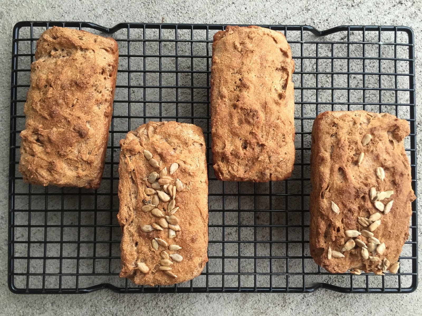 simply sweet justice WholeGrain Sunflower Rye Bread