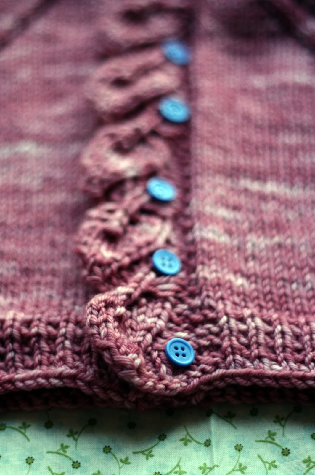 French Press Knits Button Time