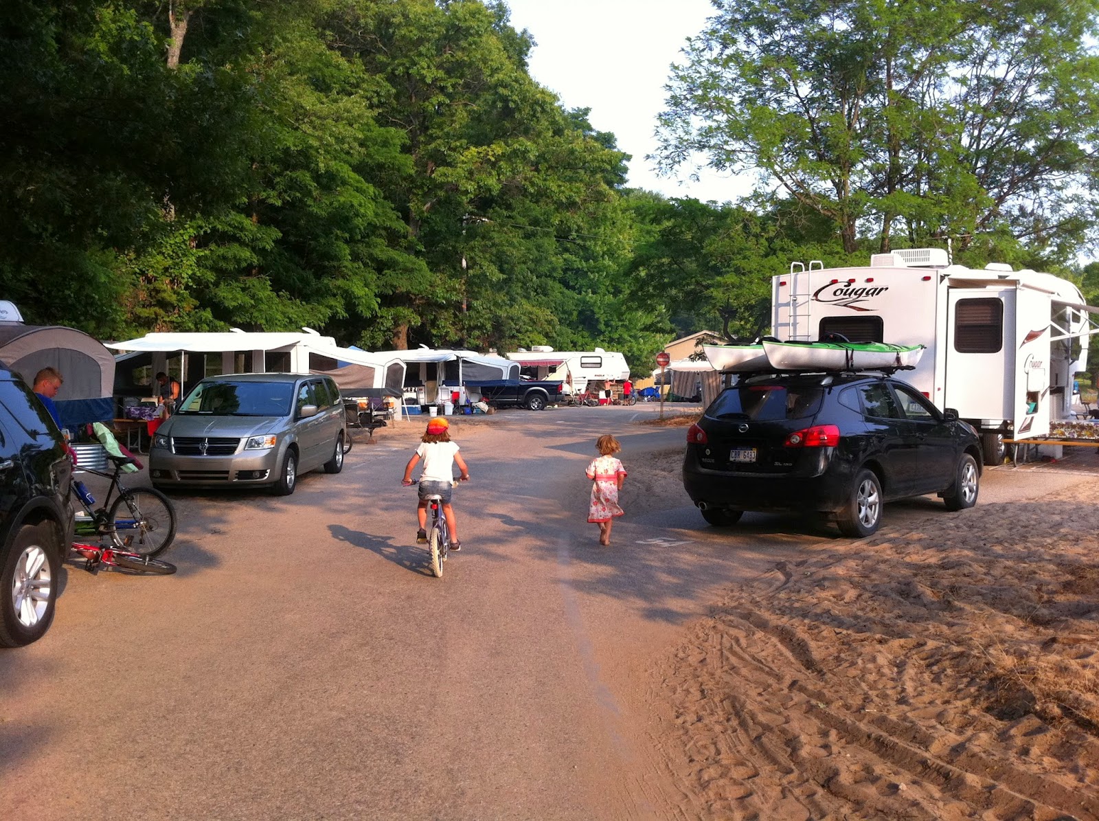 Taffs America Charles Mears State Park Campground, Michigan