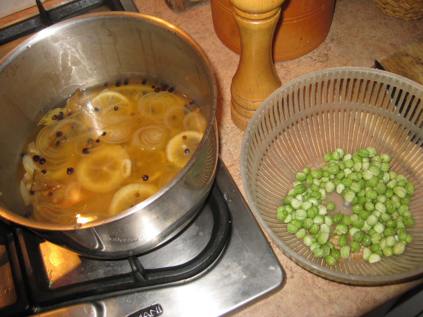GROW FOOD slow food Recipe Pickled Nasturtium Seeds (false capers)