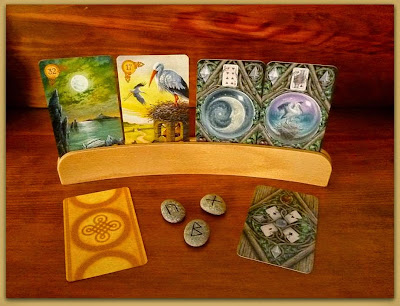3x3x3 Divination tag Others Celtic Lenormand, The Enchanted Lenormand, Runes