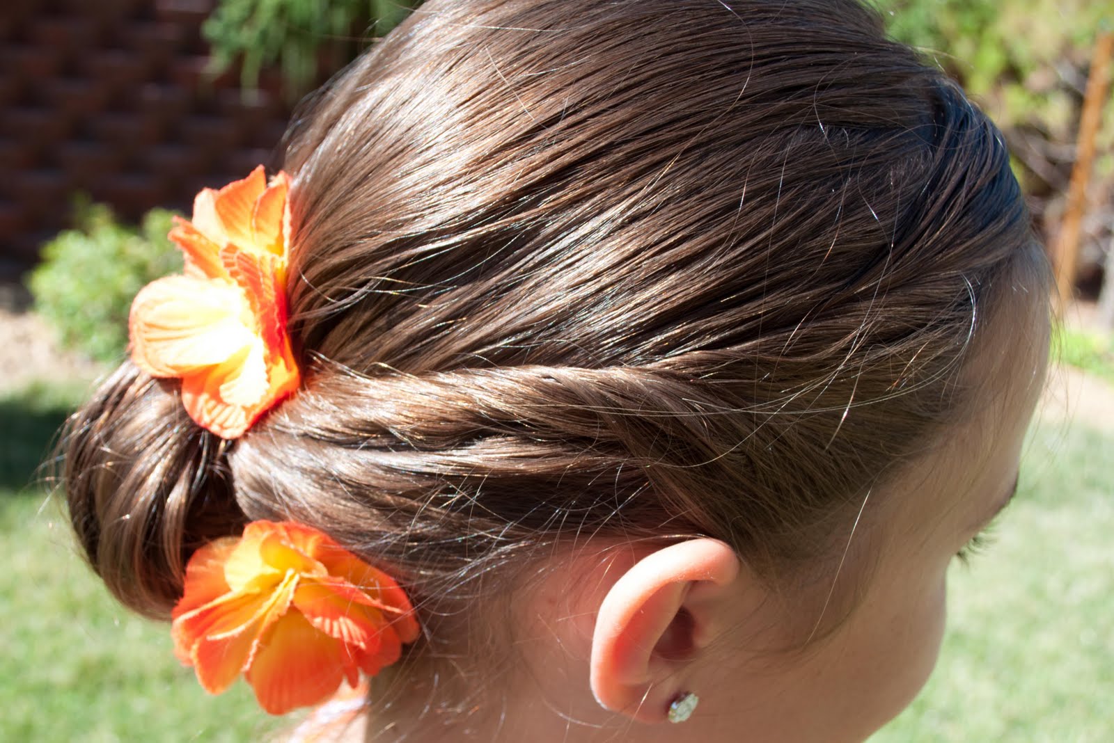 Pretty Hairstyles78 Double Twist Back Girls Hairstyle