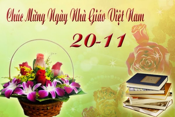 Những hình ảnh thiệp 20-11 đẹp - tri ân thầy cô giáo Thiệp đẹp 20-11