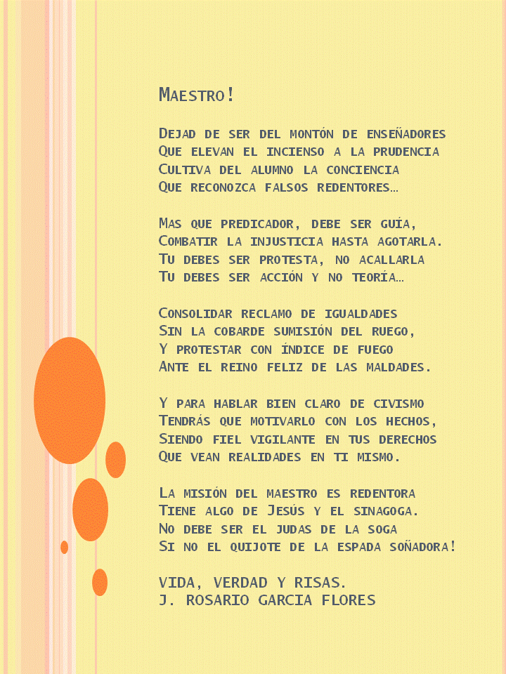 » Poemas al Maestro - Poemas de Amor Poesias y Poemas