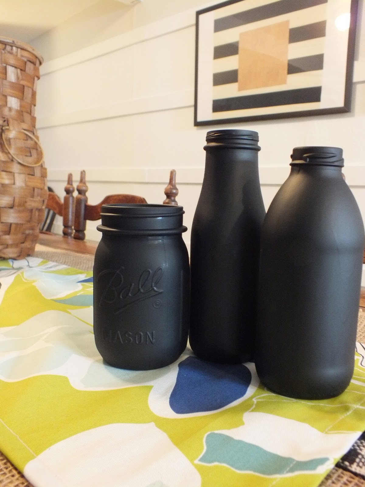 Everyday with the Jays [make] Chalkboard Glass Bottles