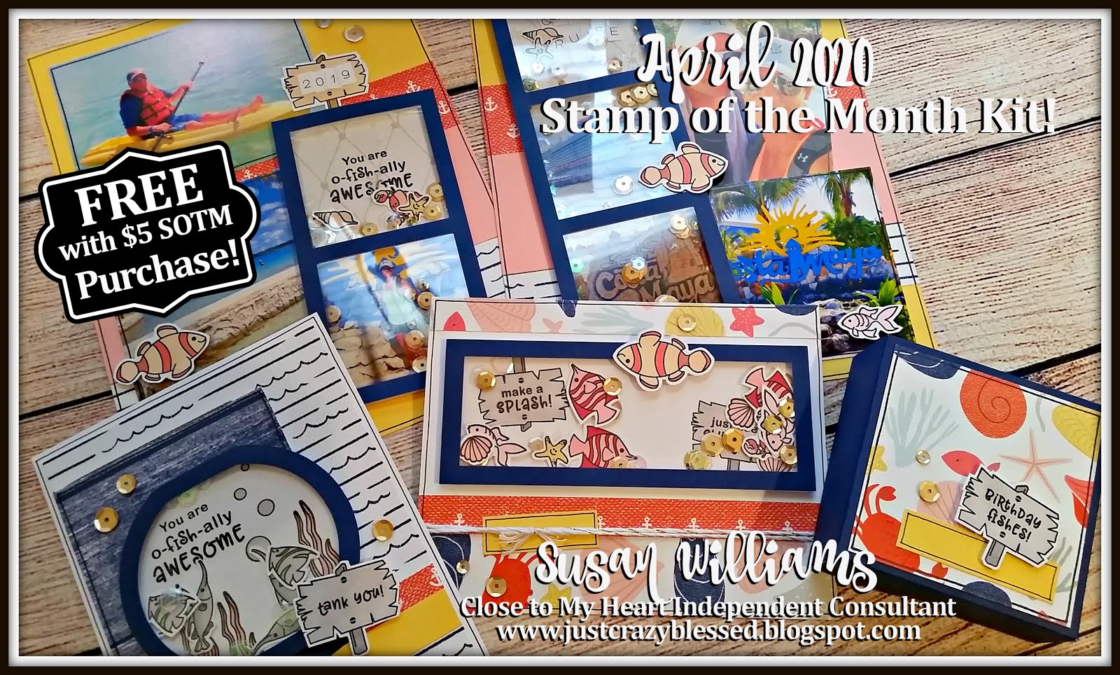 April 2020 Stamp of the Month Workshop Files!