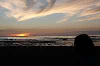 Atardecer en Himatangi Beach. Atardecer en Himatangi Beach.