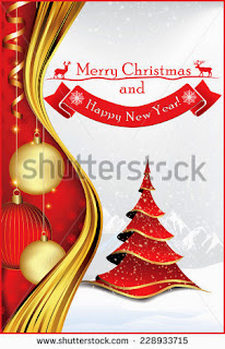 Printable Christmas and New Year greeting card Printable Christmas card - New Year greeting card