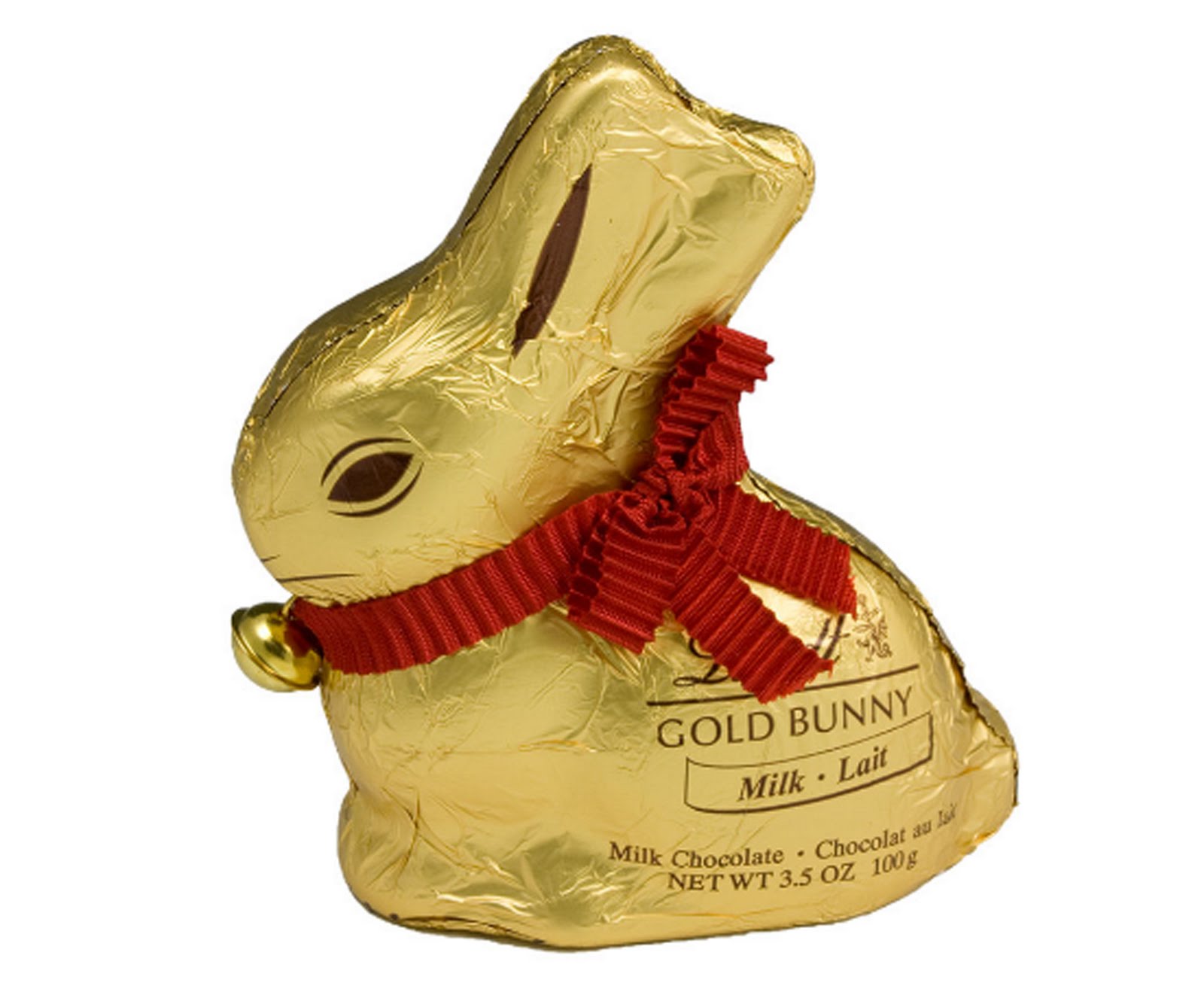 Hummingbird Miniatures Gold Chocolate Easter Bunny