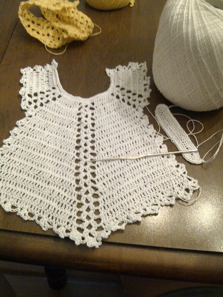 crochet bib