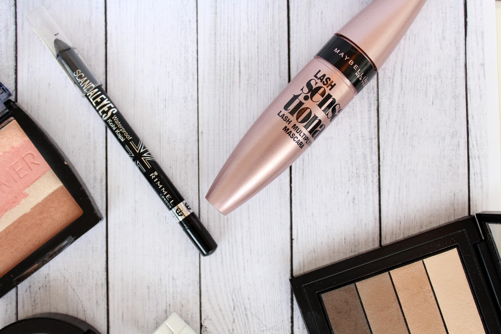 Eye products review rimmel scandaleyes eye liner review, maybelline lash sensational mascara review, maybelline mascara review, rimmel eye liner swatches