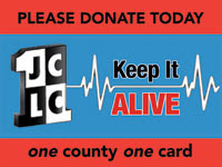 Please Donate Today. JCLC "Keep It Alive"