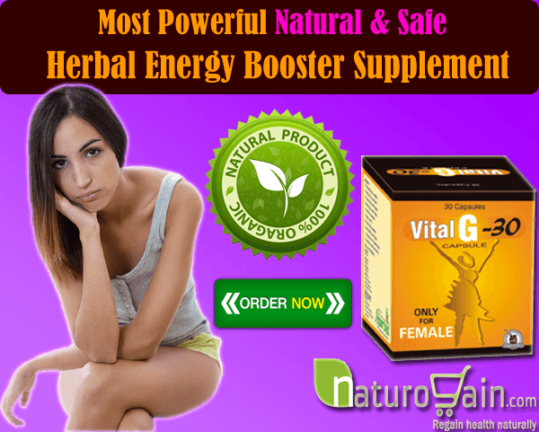 Herbal Energy Booster Supplement