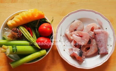 Cách nấu canh chua cá lóc Miền Tây 1 Cách nấu canh chua cá lóc Miền Tây 1