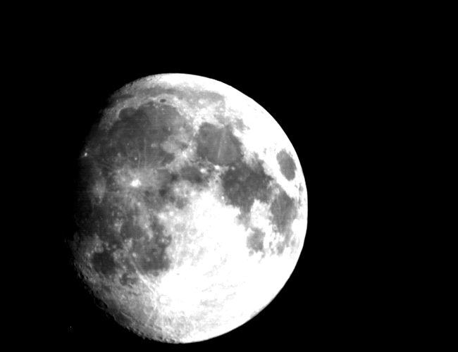 Resultado de imagen de la Luna siempre nos muestra la misma cara en imagen GIFs
