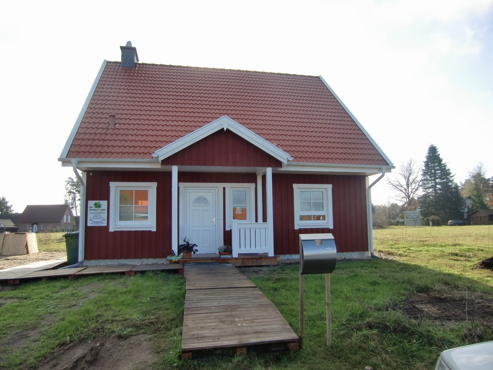 Schwedenhaus In Eickeloh Unser Haus Von Aussen