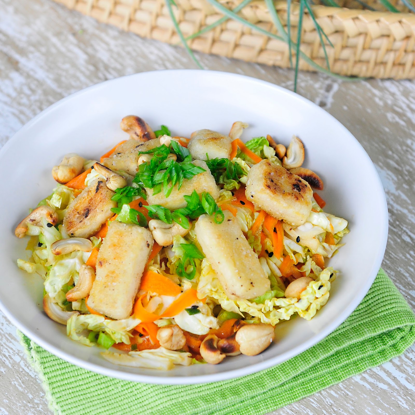 Simply Gourmet Chinese Tofu Salad with Cashews