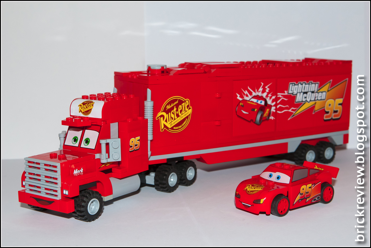 Brickreview LEGO 8486 Mack Truck Disney Cars / Mack's Team Truck