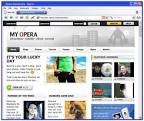 Screenshot Opera download opera