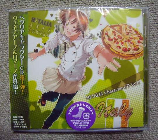 Italy Character Cd